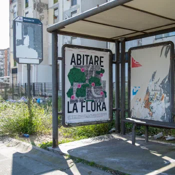 Foto del manifesto di Lucia Debole