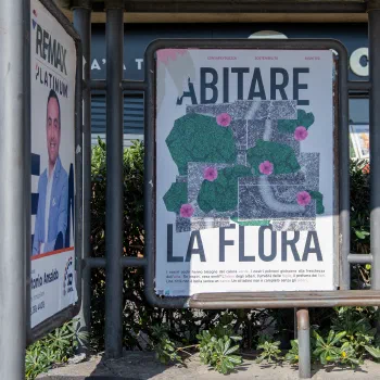 Foto del manifesto di Lucia Debole