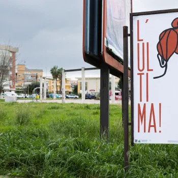 Foto del manifesto di Lucia Orsina