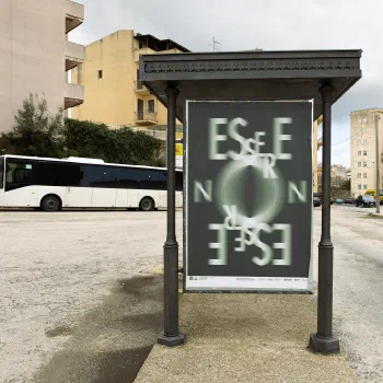 Foto del manifesto di Rachele Romano