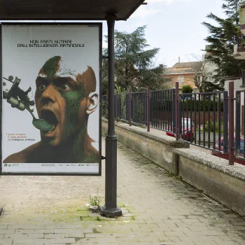 Foto del manifesto di Morena Ragusa