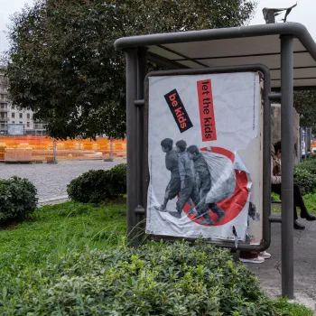Foto del manifesto di Serena Scarito