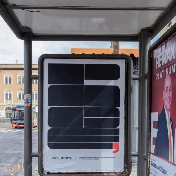 Foto del manifesto di Fabrizio Sciacca