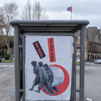 Foto del manifesto di Serena Scarito